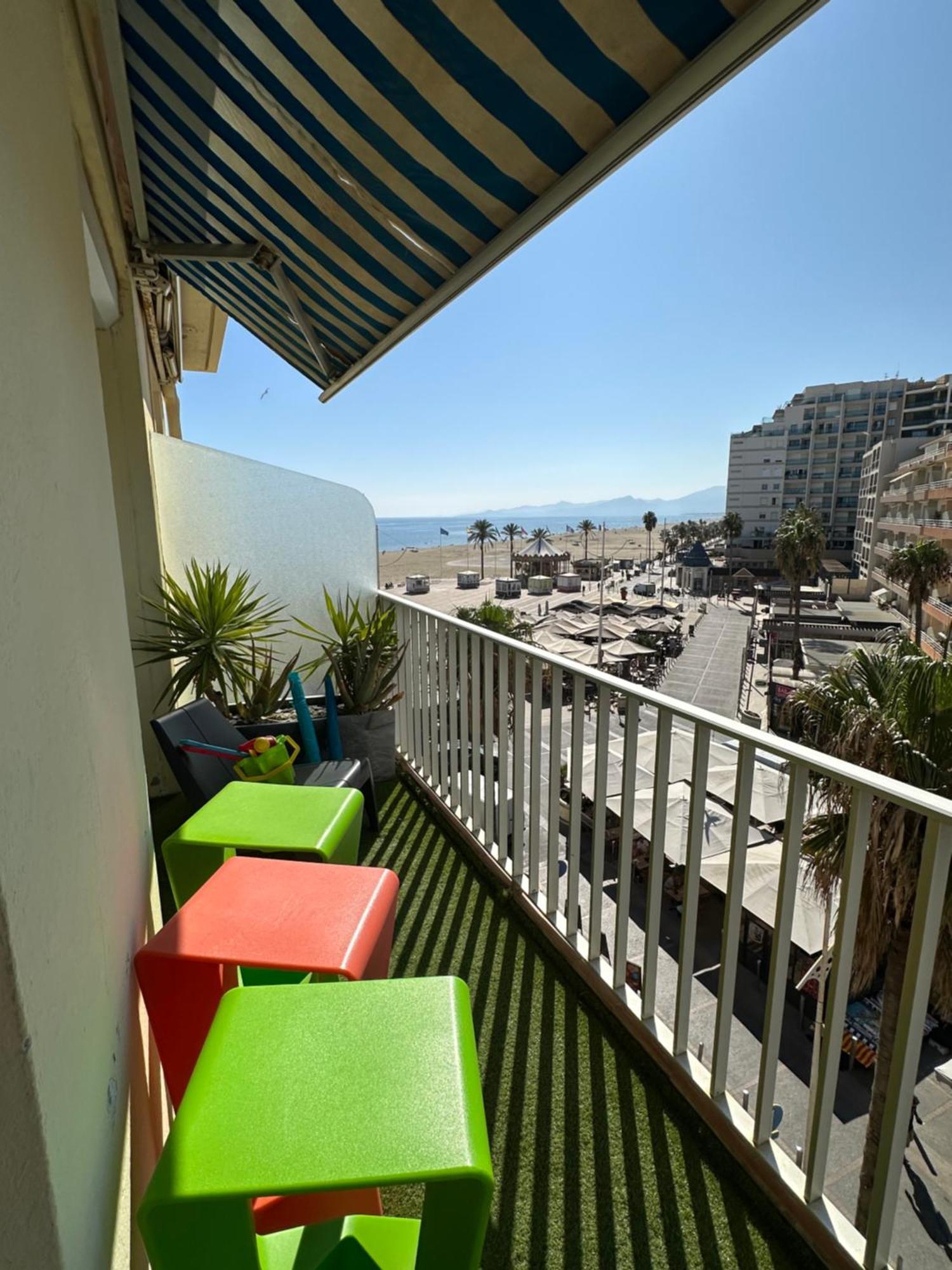 Magnifique Vue Mer F2 45 M2, Parking Surveille Linge De Maison Inclus كانيه المظهر الخارجي الصورة
